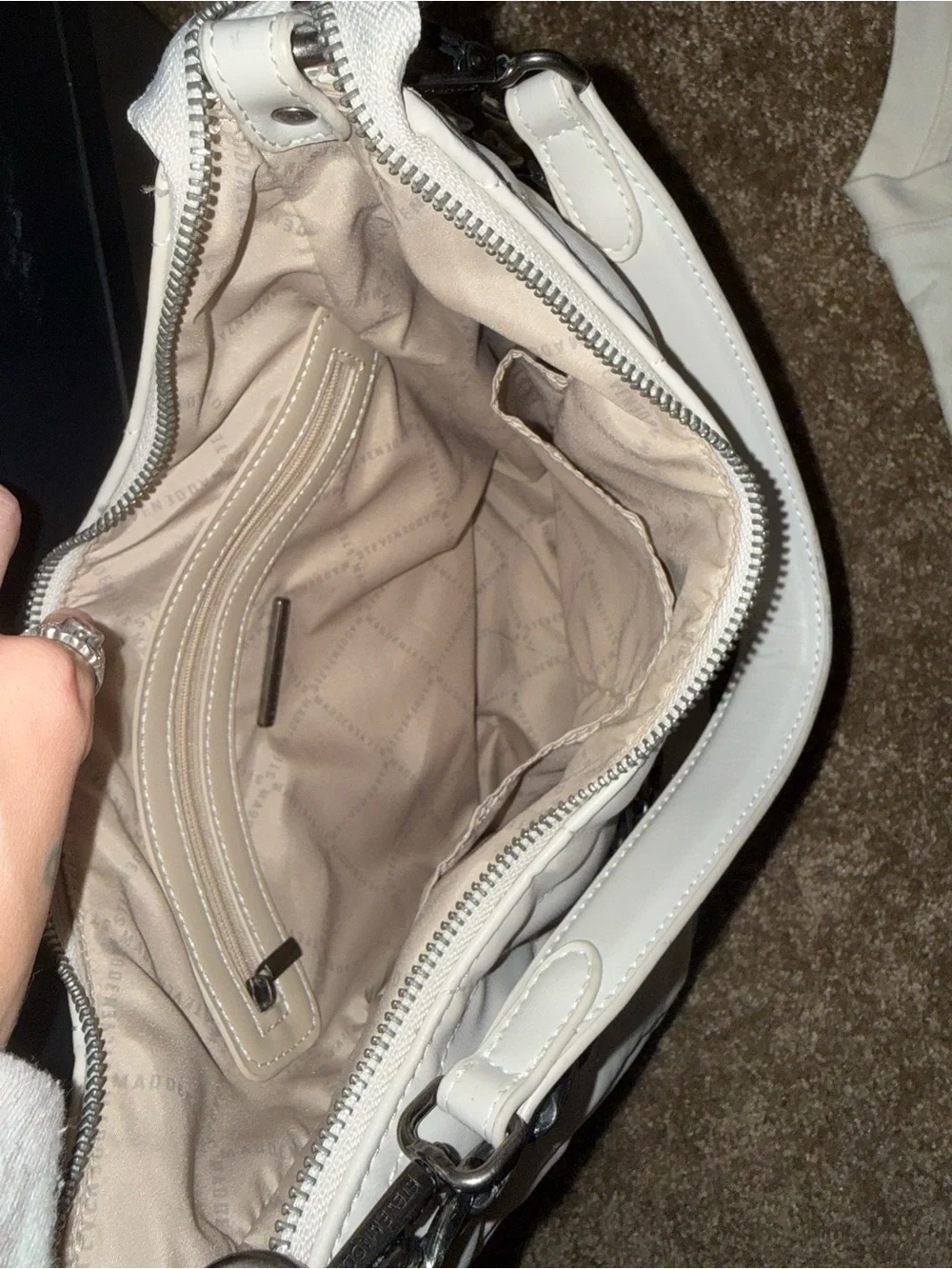 Steve Madden Shoulder Bag in Cream